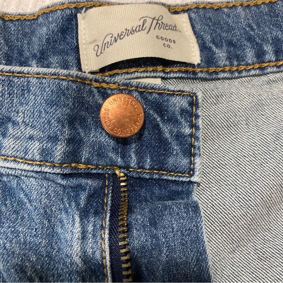 Universal Thread Blue Jean Shorts High-Waisted Cuffed | Size 8/29 - Picture 14 of 15